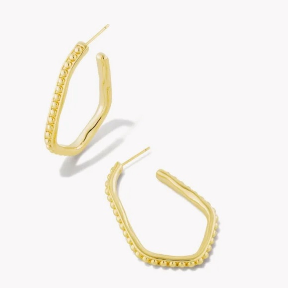 Kendra Scott Jewelry - Kendra Scott Lonnie Gold Hoops